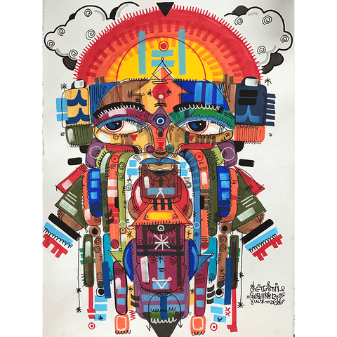 'Ras Spectrum' Poster